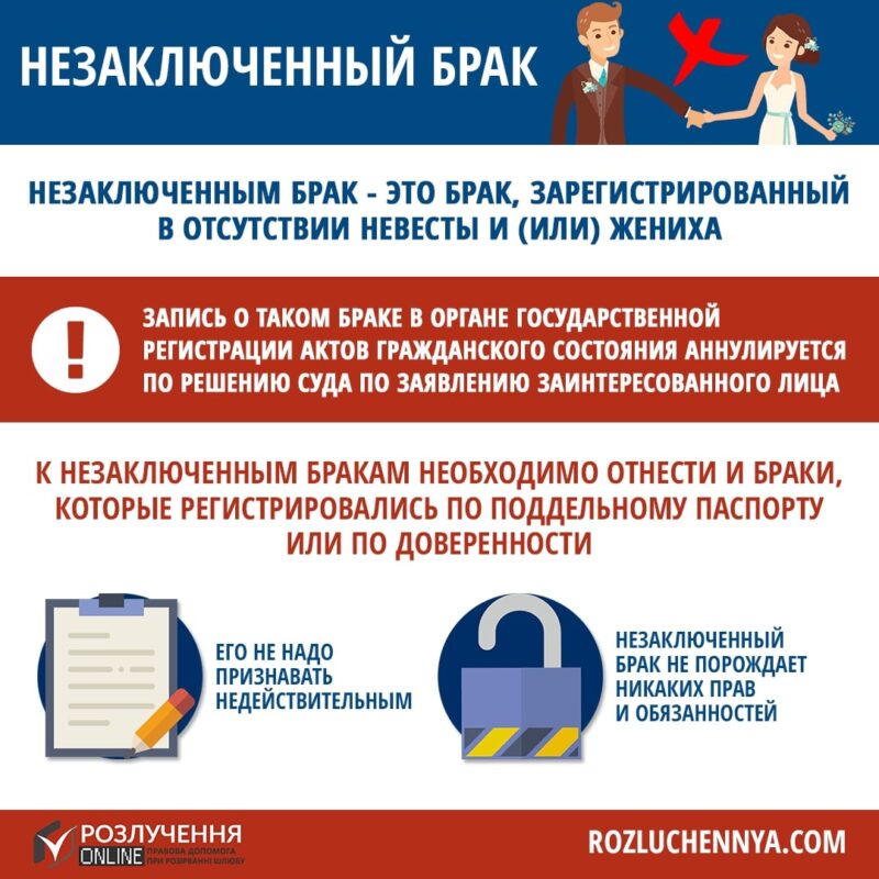 незаключенный брак