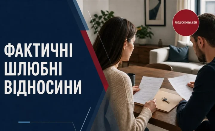 Фактичні шлюбні відносини — встановлення факту проживання однією сім’єю