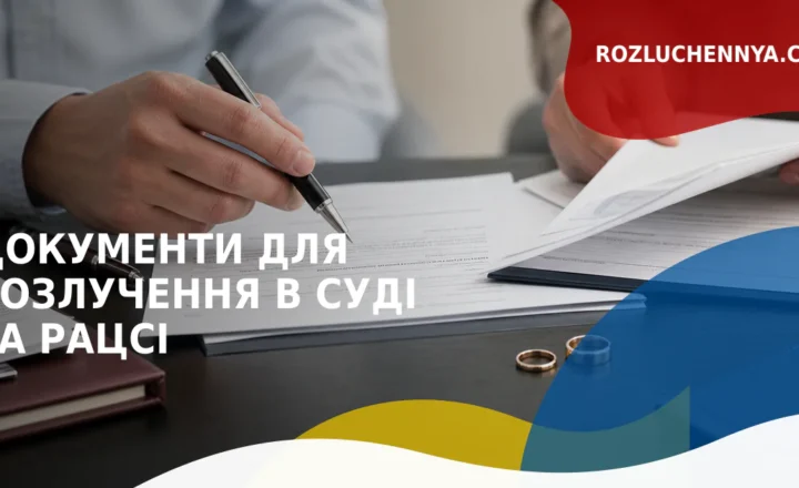 Документи для розлучення в суді та РАЦСі